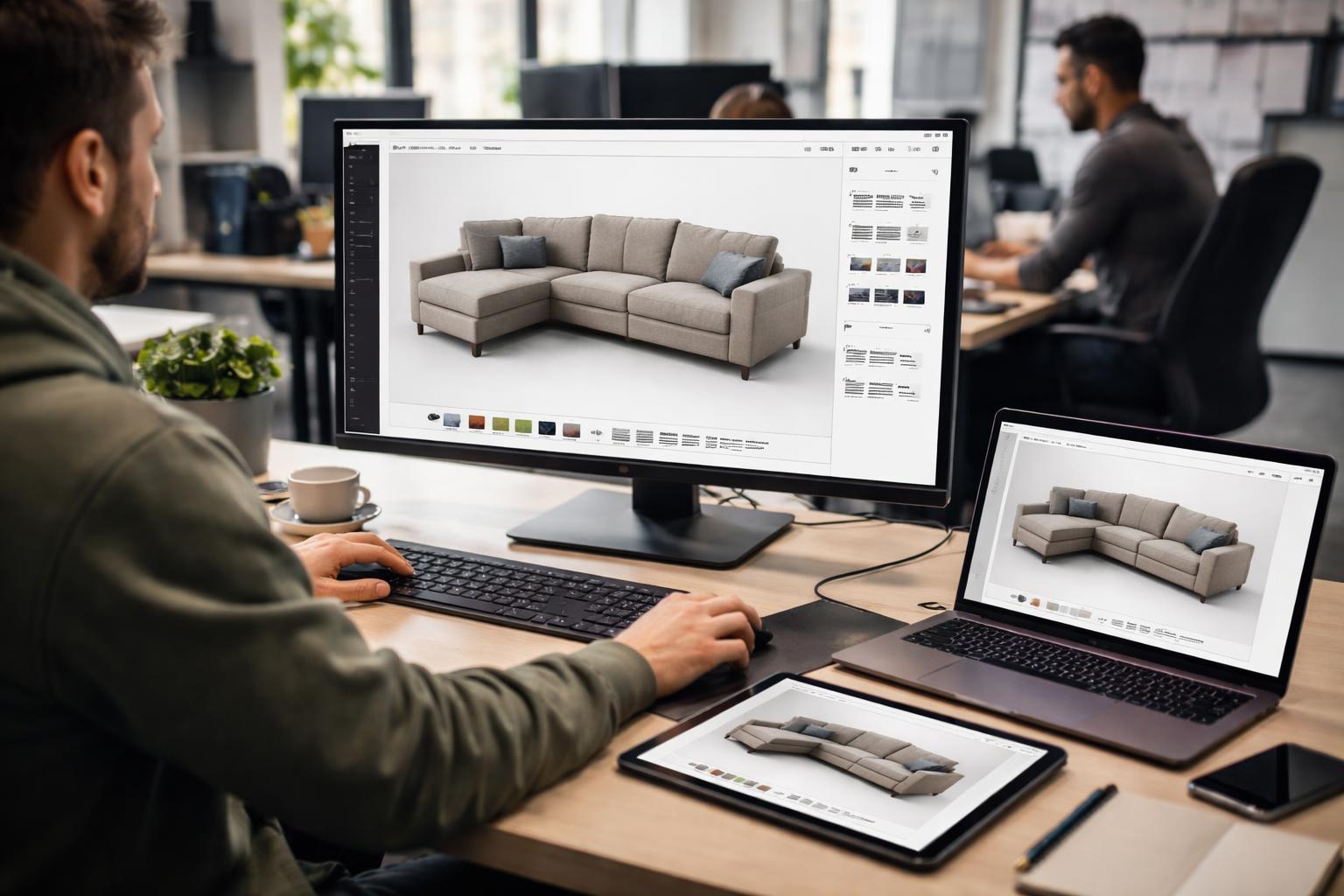 Jak wybrać technologię do konfiguratora 3D produktu: WebGL, Three.js, Unity Web i gotowe silniki